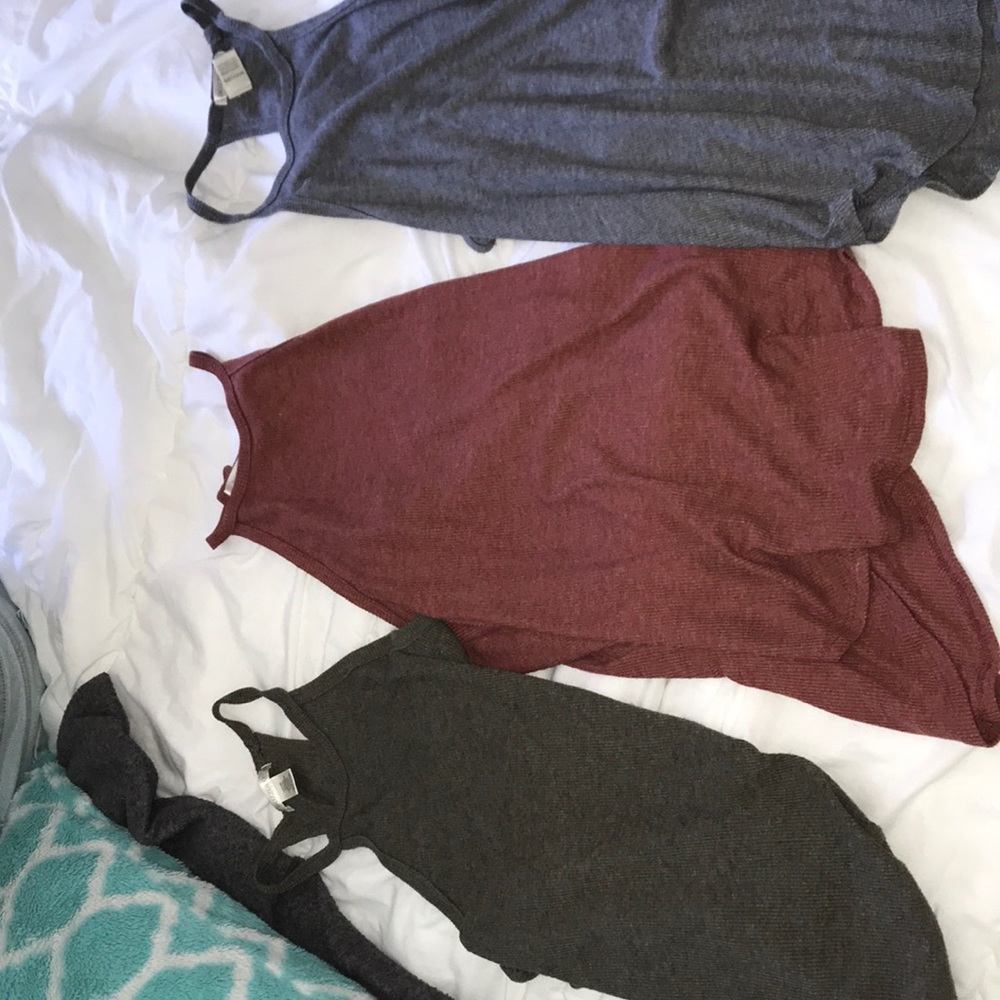 3 tank tops! size MEDIUM!